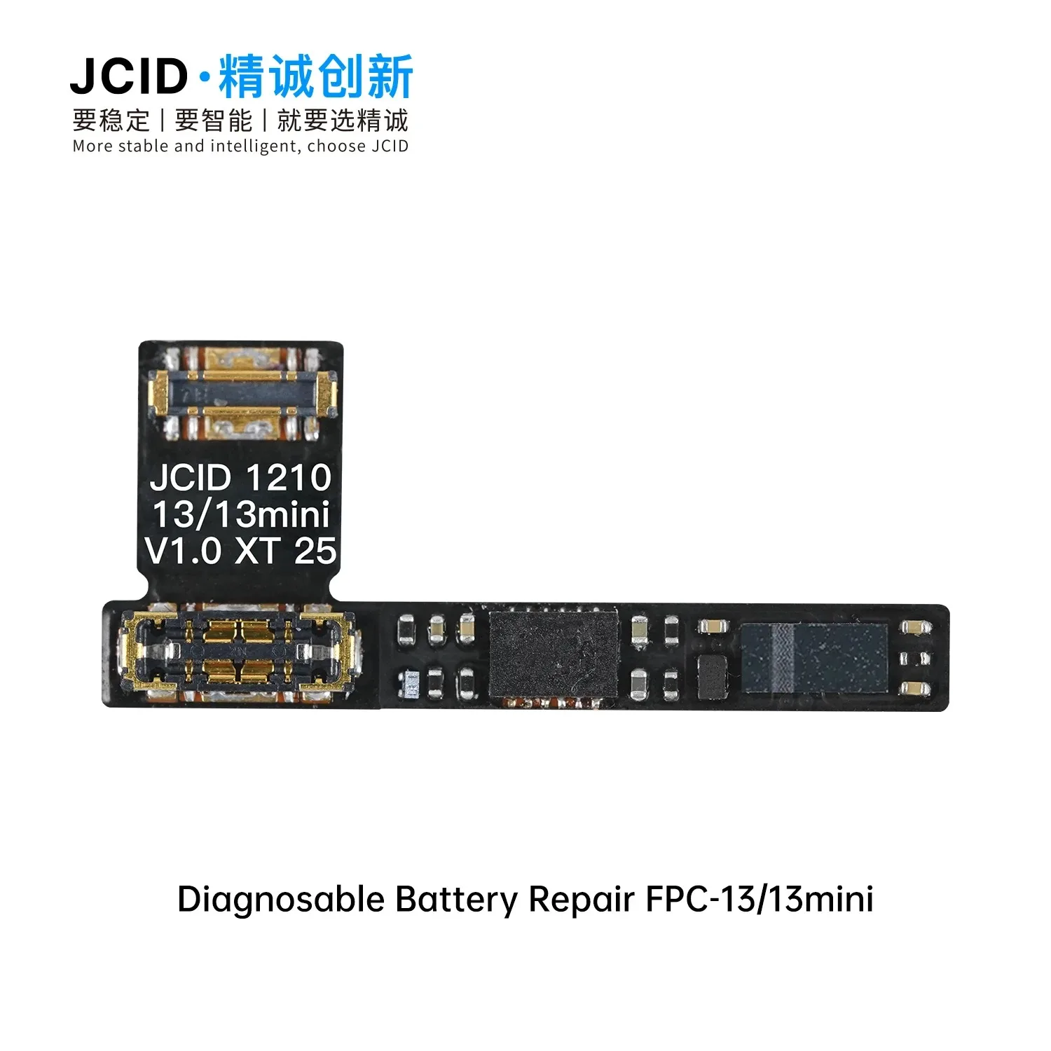 JCID JC Diagnosefähiges Batterie-Reparatur-FPC-Flexkabel für iP 12-15 Pro Max Serien-Batterien, die keine Diagnose-Tools ausführen können, Set – Detail 4