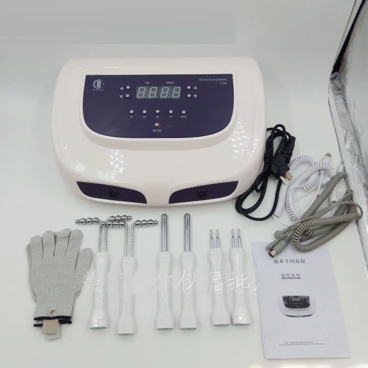 

NEW BIO Face Lift Skin Machine skin lifter wrinkle remover beauty equipment Micro current beauty equipment with Gloves B-2022