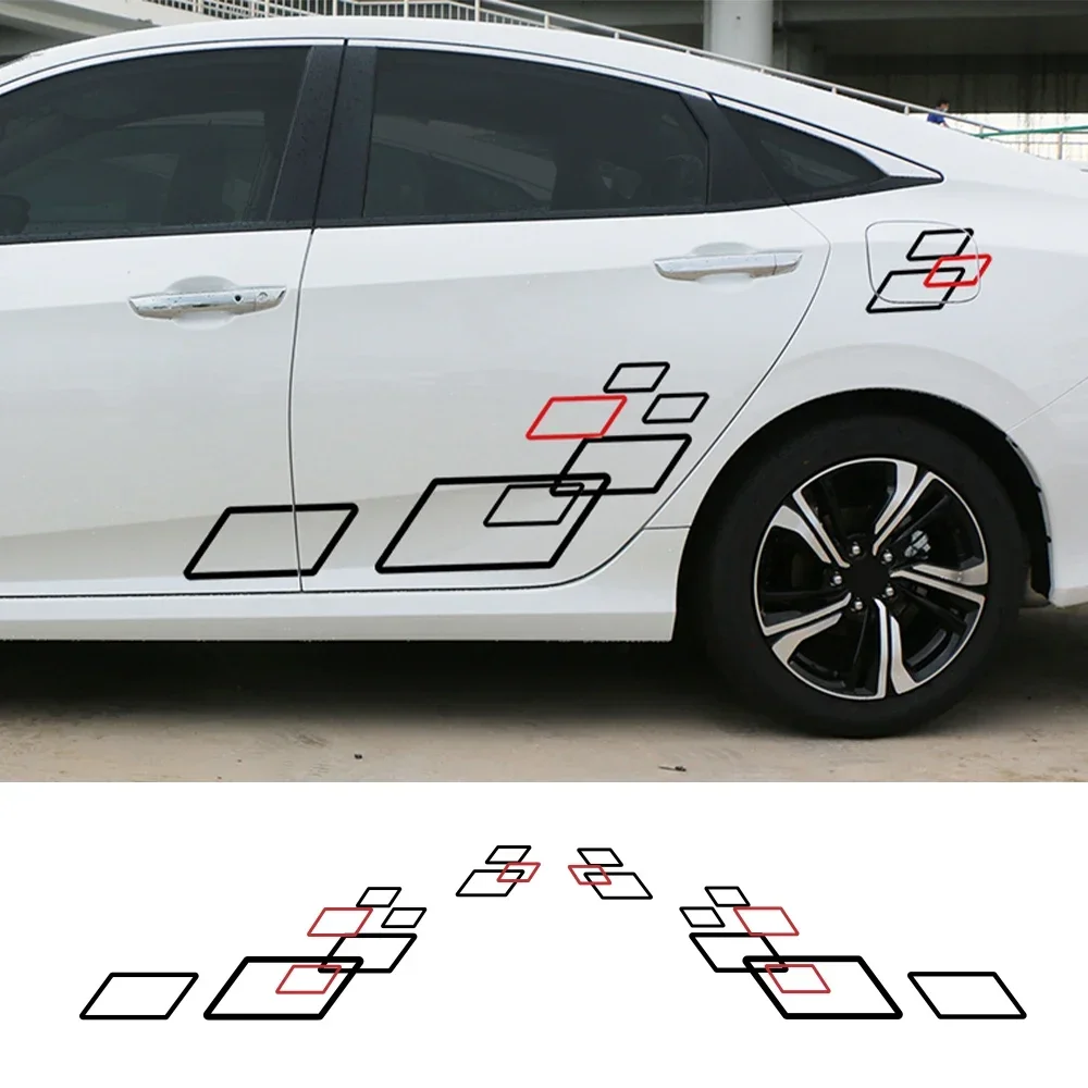 Car Body Decor Stickers Auto Vinyl Decals Decoration Accessories For Suzuki Volvo Tesla Skoda VW Volkswagen Seat Subaru Toyota