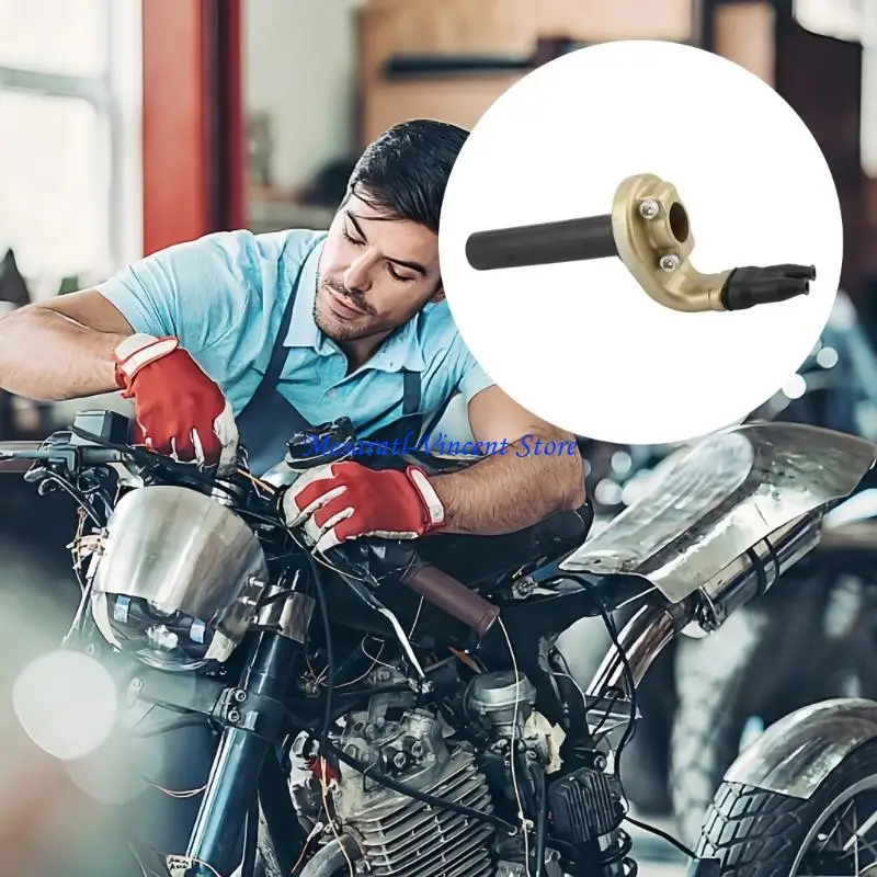 A70F Rutschfeste Motorrad-Griffe, Motorrad-Gasgriffe, Upgrades für Fahrräder – Detail 4