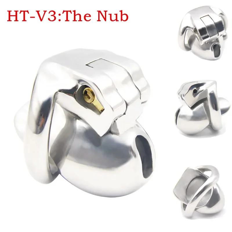 

Male Micro Stainless Steel Chastity Device Penis Rings Bondage Fetish Cock Lock Adult BDSM Sex Toy Adult Products Restraint Toy