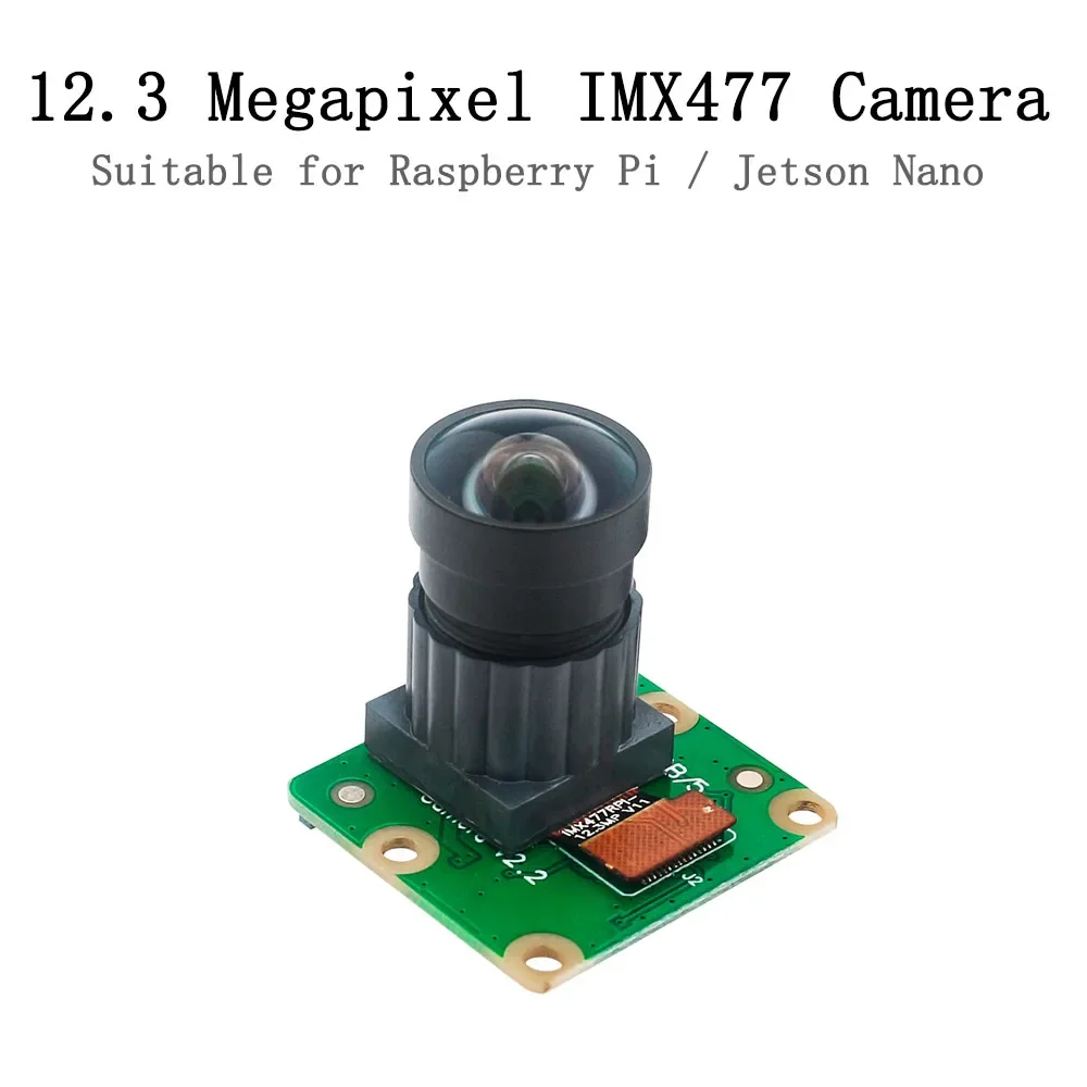 IMX477 Camera Module for Raspberry Pi & Jetson Nano, 12.3MP High Definition CSI-2 MIPI Sensor