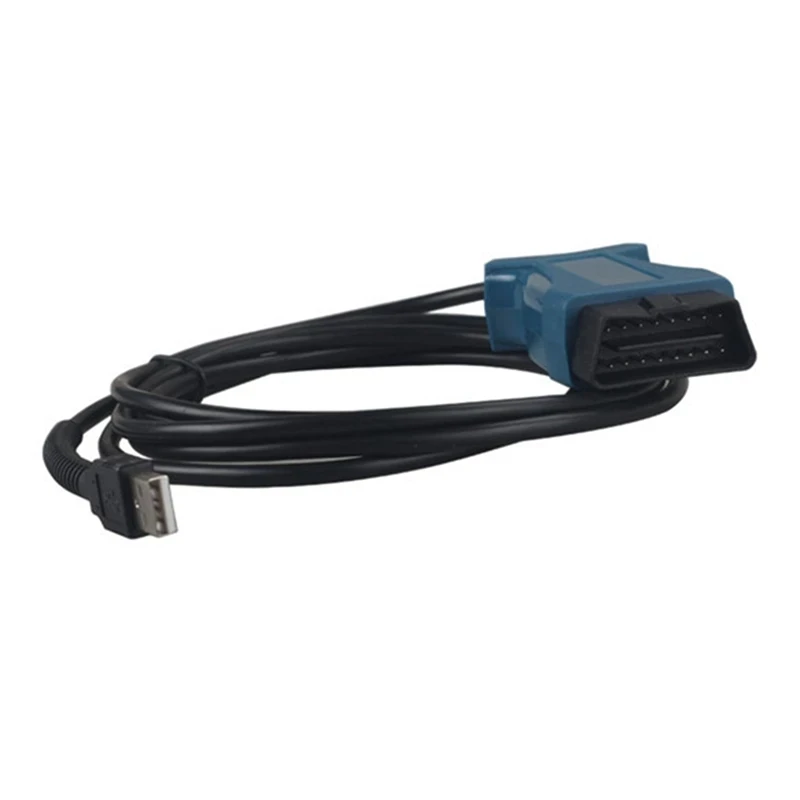 V165 JLR SDD J2534 Passthru كابل V163 obdii الماسح الضوئي لجاكوار لاند روفر أداة تشخيص السيارات دعم Win10 #4