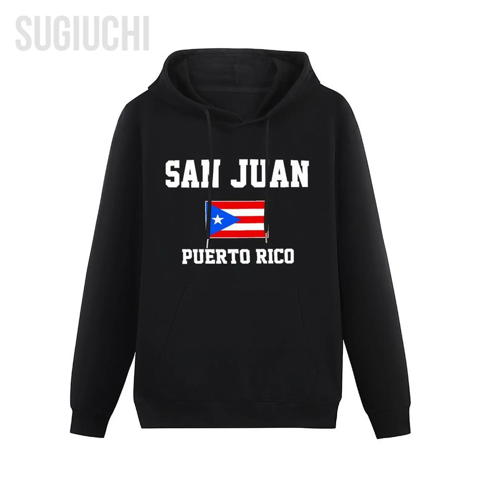 Men Women Hoodies Puerto Rico San Juan Est. Capital Hoodie Pullover Hooded Hip Hop Sweatshirt Cotton Unisex