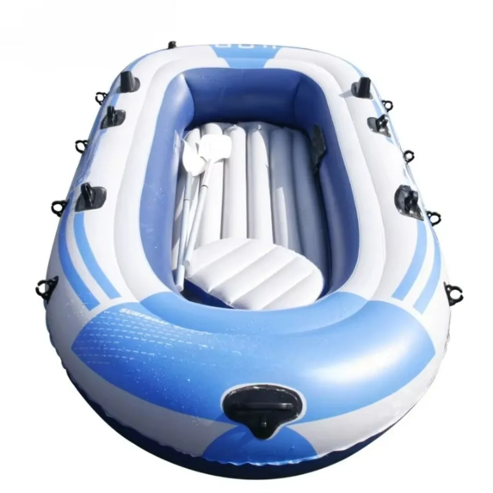 OEM التحكم في الفيضانات الإنقاذ من الحرائق سميكة مقاومة للاهتراء سميكة قارب نجاة قابل للنفخ لثلاثة أشخاص #3