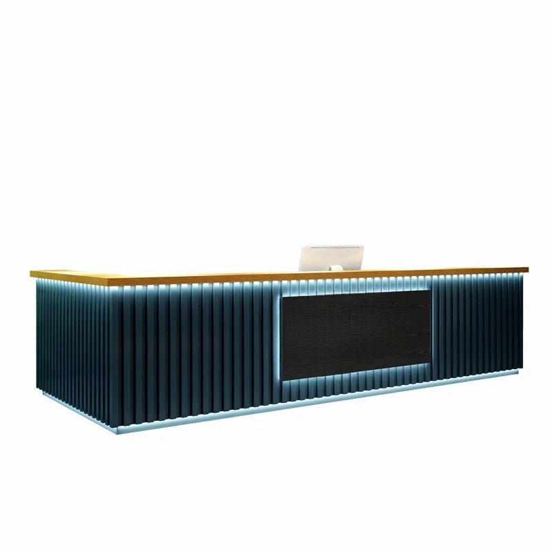 

Bar corner bar, retro service front desk, modern minimalism