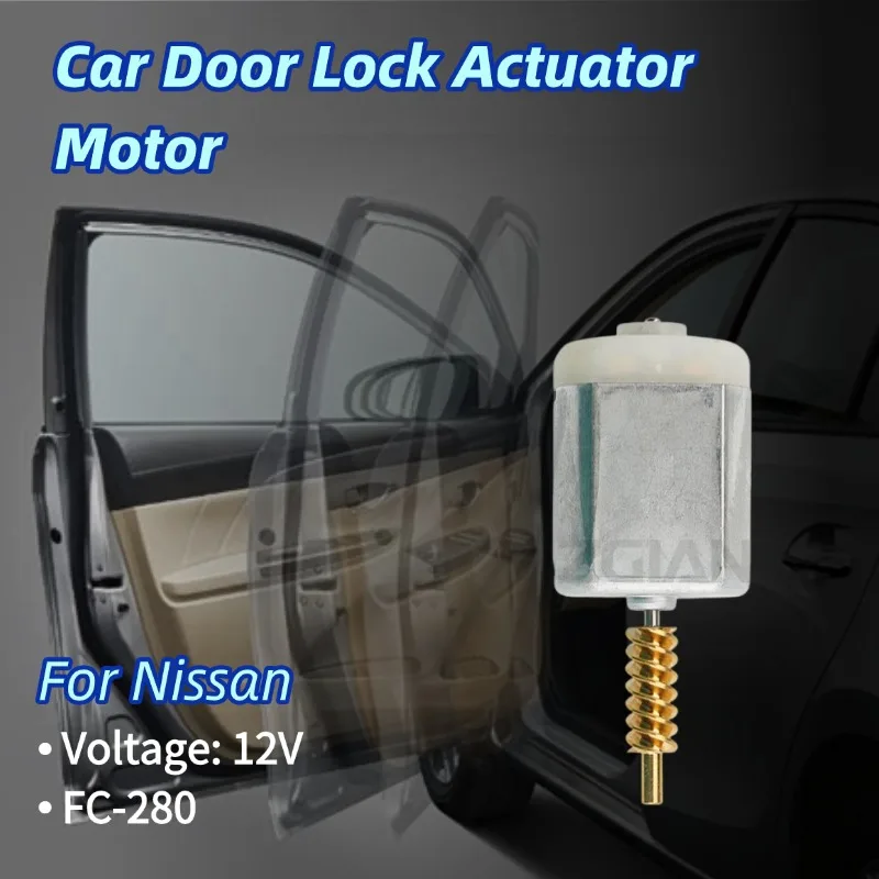 

AZGIANT Professional Car Door Lock Motor Repair Kit FC-280 For 2004-2009 Nissan Quest MK1 Car Accessory