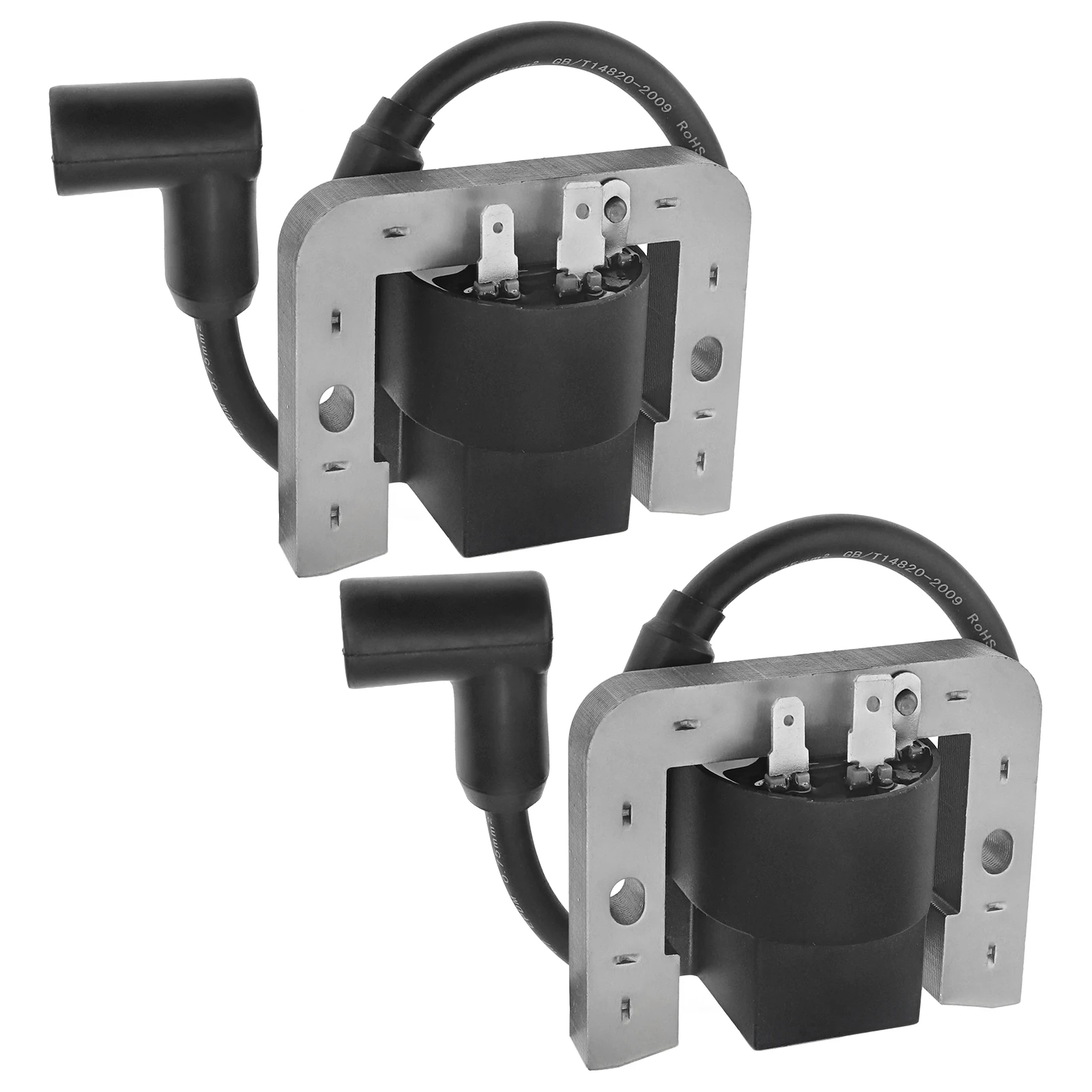 2Pcs 24 584 36-S Ignition Coil for Kohler 24 584 15-S CH18 CH22 CH25 CH730 CH740