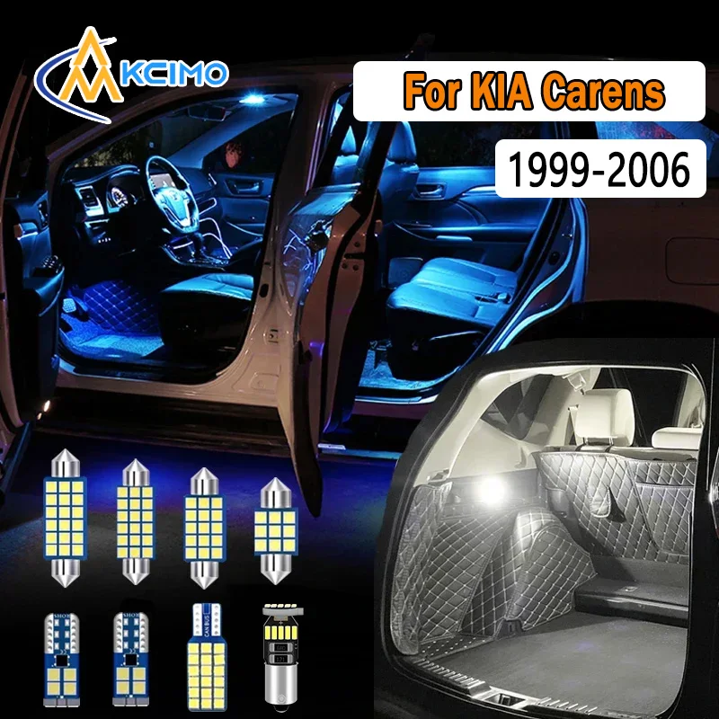 

Canbus LED Interior Light Kit For KIA Carens 1999-2006 Super Bright Dome Map Door Lights Easy Install Bulbs Set