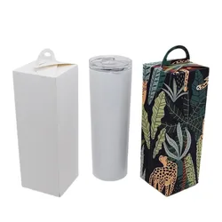 50pcs/Lot Sublimation 20oz Tumbler gifts box Blanks for DIY printing