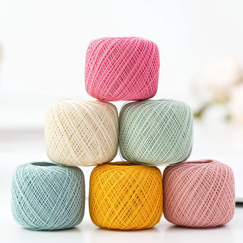 

OLYMPUS Japan Imported Olympus Golden Ticket No. 70 Shuttle Braided Lace Thread Fine Crocheted Metal