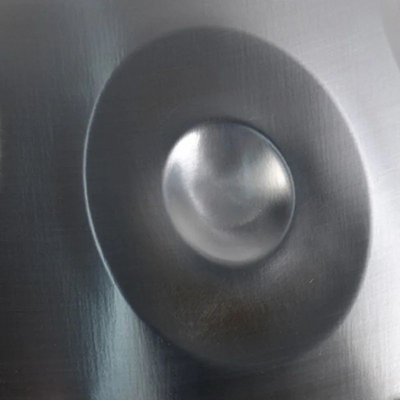 الفولاذ المقاوم للصدأ HandPan المهنية الكبار المبتدئين HandPans المحمولة 9 لهجة الدف يده 10 لهجة أدوات قرع