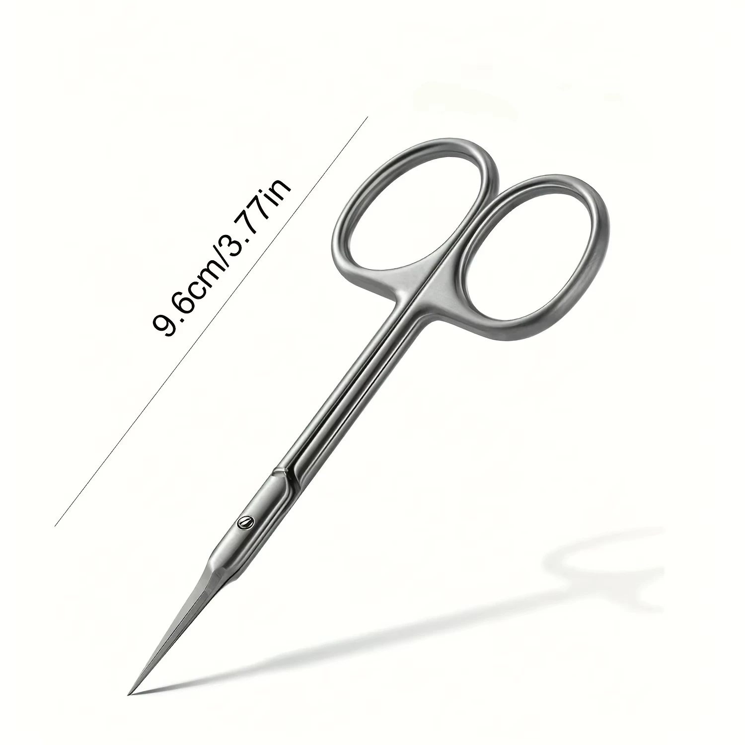 Russian Curved Cuticle Nippers Premium Stainless Steel Sharp Bent Blade Manicure Cutter Precise Trim Cuticle Hangnail Anti‑Rust