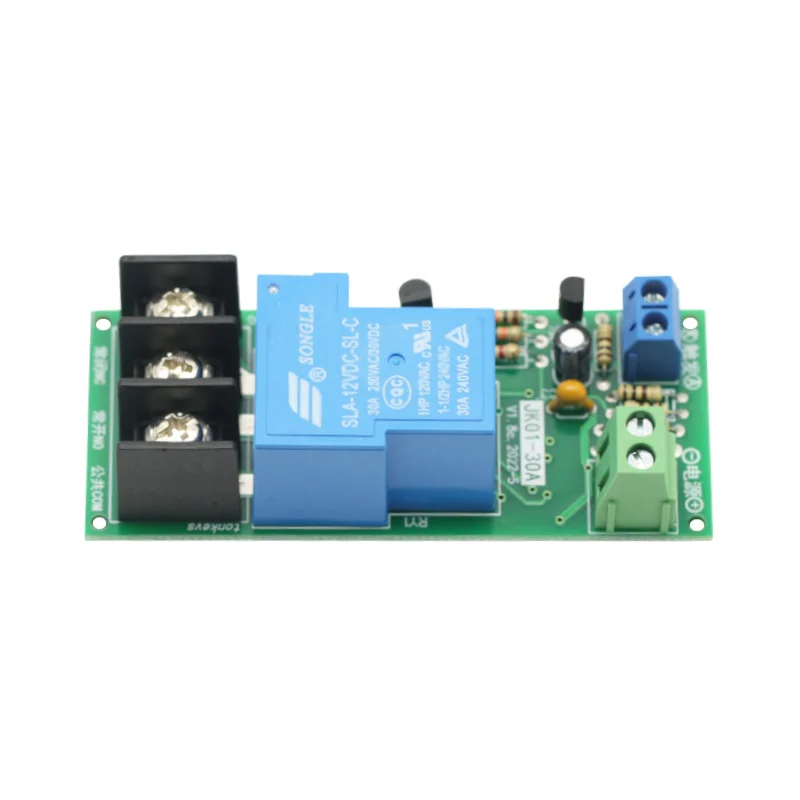 1PCS DC 12V 30A Timer Delay Relay Module Timing on/off Relay Switch 0~60 minutes For arduino Module