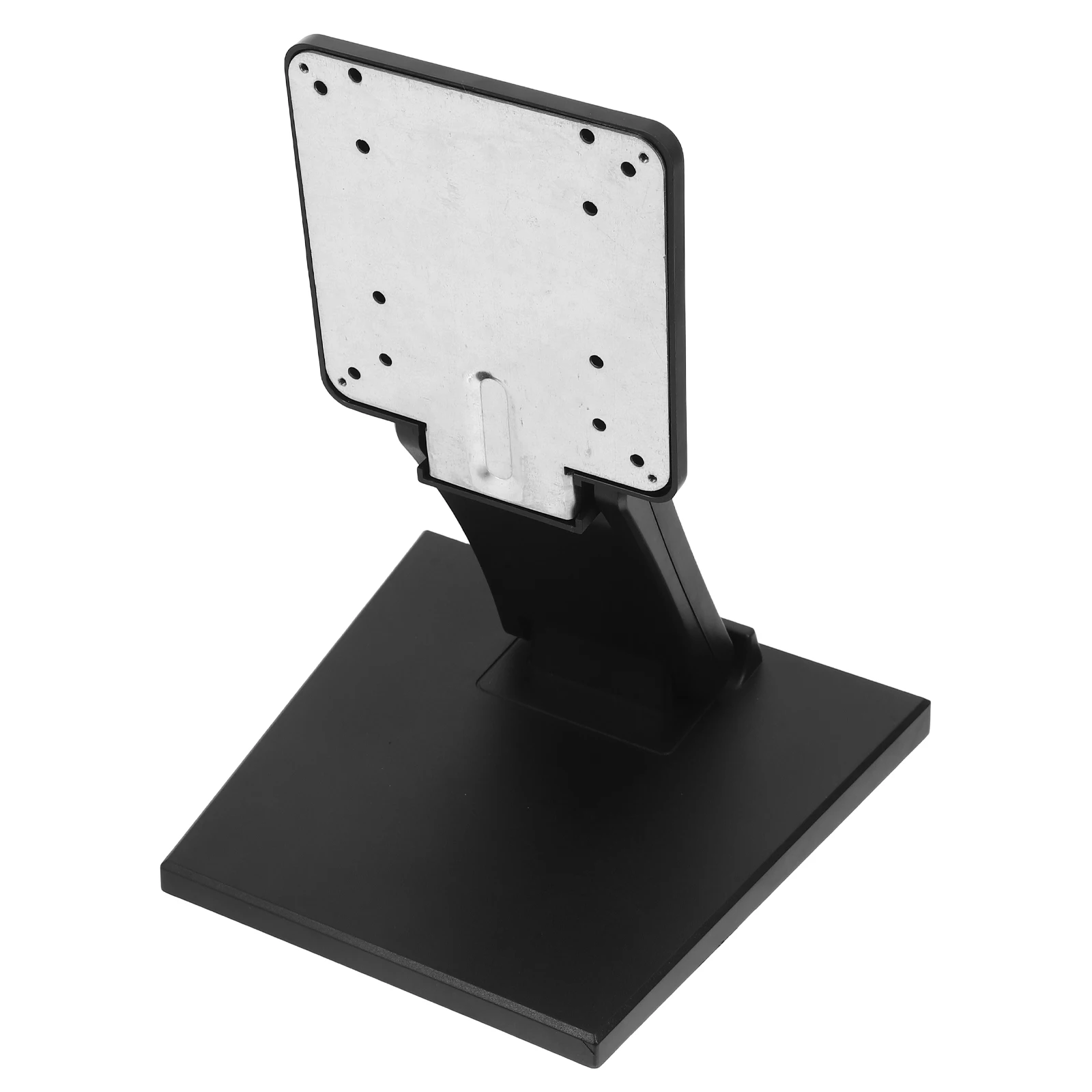

Universal 10-27 Inch Foldable Monitor Stand Base Adjustable Height Metal LCD Bracket Stable Single Arm Mount