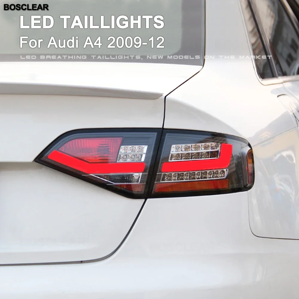 

Car Styling Taillights for Audi A4 B8 LED Tail Light 2009-2012 A4L Tail Lamp DRL Rear Turn Signal Automotive Accessories