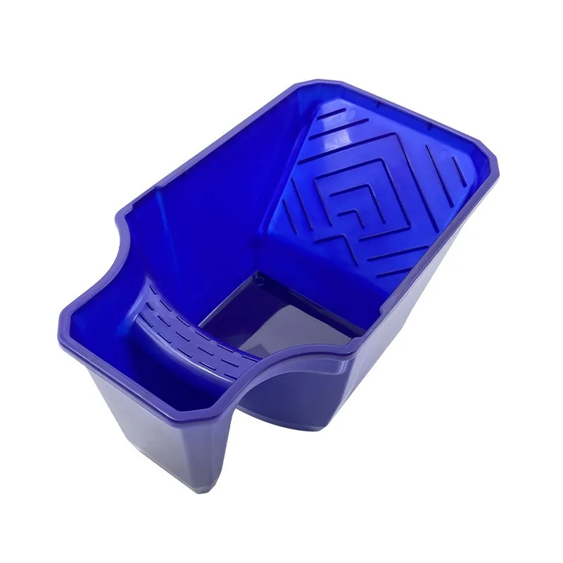 New 1L Paint Tray Large Capacity PP Handheld Paint Cup Easy-Grip Durable Holding Paint Cup for Roller & Brush Application