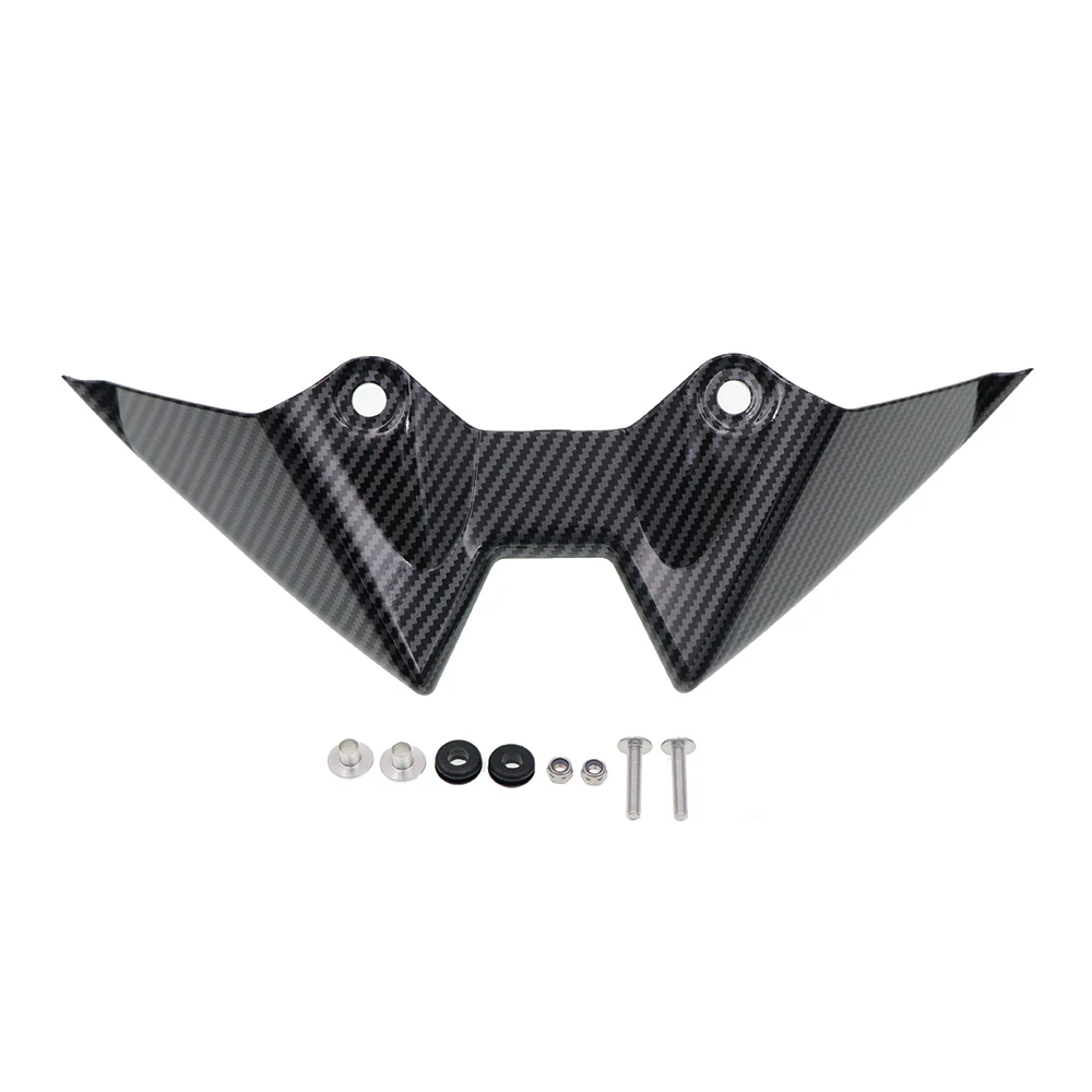 Motorcycle Front Spoiler Kit Downforce Naked Frontal Spoilers Winglet Aerodynamic Wing For KAWASAKI Z500 Z 500 SE 2024 2025