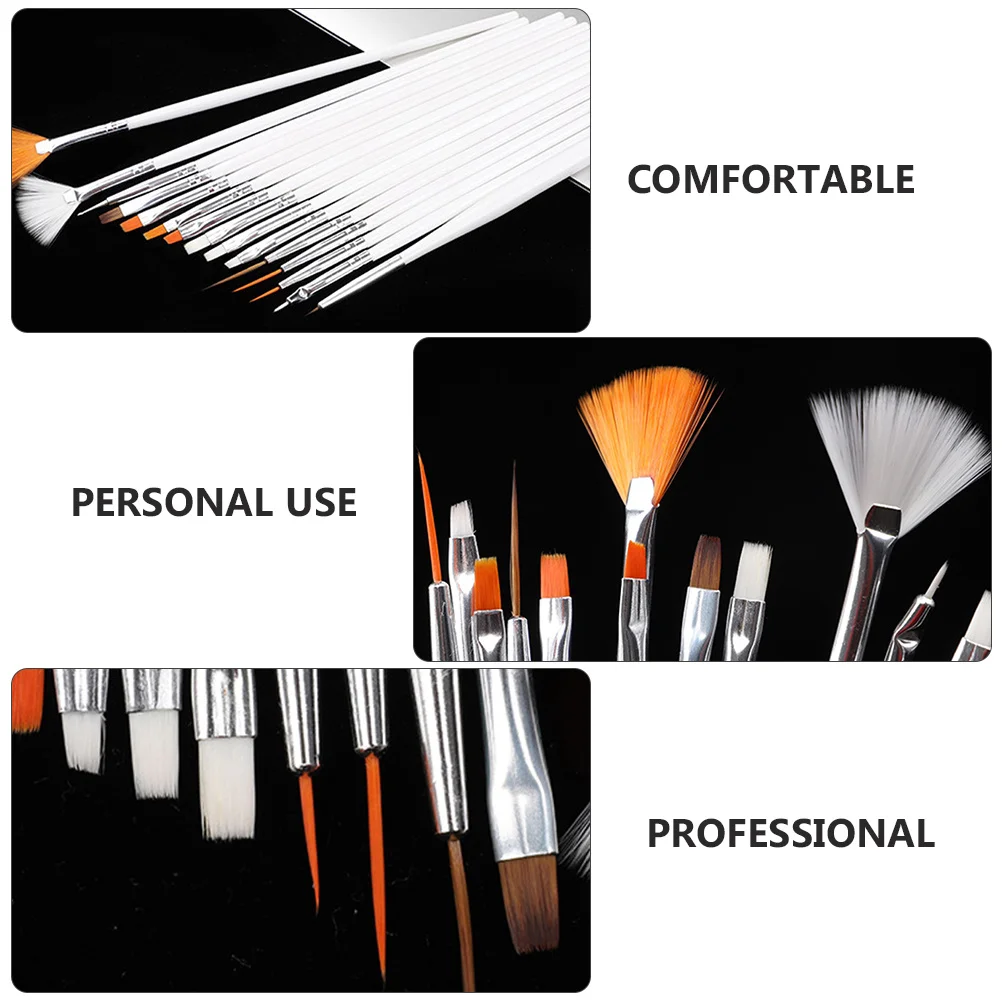 30Pcs Kuchen Dekorieren Punktierung Malerei Zeichnung Stifte Nagel Pinsel Nail art Uv Handwerk DIY Werkzeuge Set Kuchen Dekorieren werkzeug