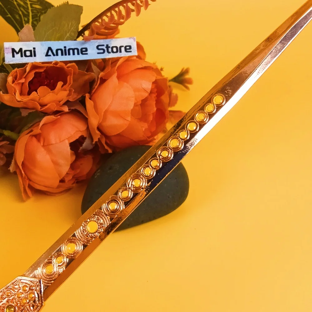 8.6 بوصة أنيمي إلدن كاتانا ميكيلان فارس السيف شفرة معدنية النينجا سكين حجم اليابانية كاتانا الأصلي الساموراي صابر لعبة هدية #3