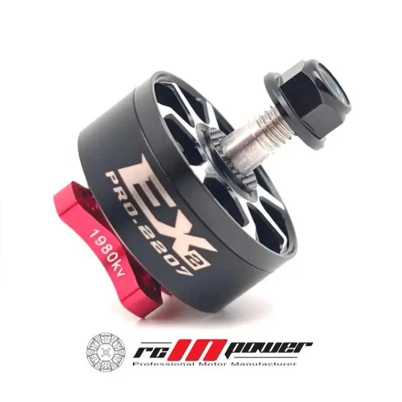 4 قطعة Rcinpower Ex2207 Exv2 2207 Plus 1980kv 2500kv 5 بوصة فرش السيارات Rc طائرة نموذجية لتقوم بها بنفسك قطع الغيار