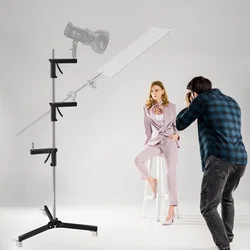 SH 63 cm-190 cm Gun Grip Licht Stehen 1/4 und 3/8 Schraube Mit Rädern Klapp Stativ Für Studio Flash LED Licht Softbox COB Licht