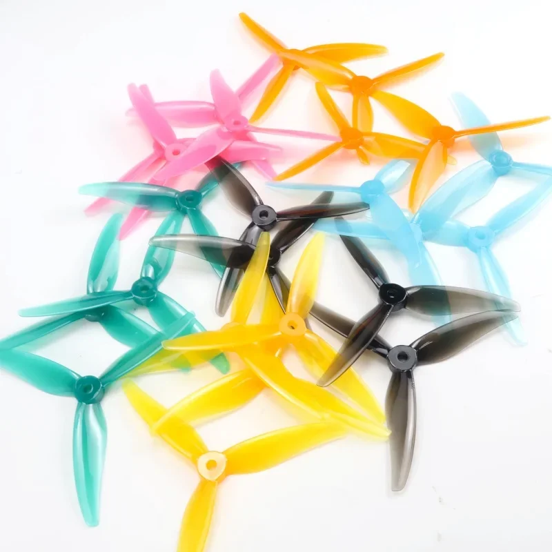 4PCS 젬팬 허리케인 51466 MCK V2 3-블레이드 PC 프로펠러 2CW+2CCW 2306 2207 모터용 DIY 부품 RC FPV 프리스타일 5인치 드론용