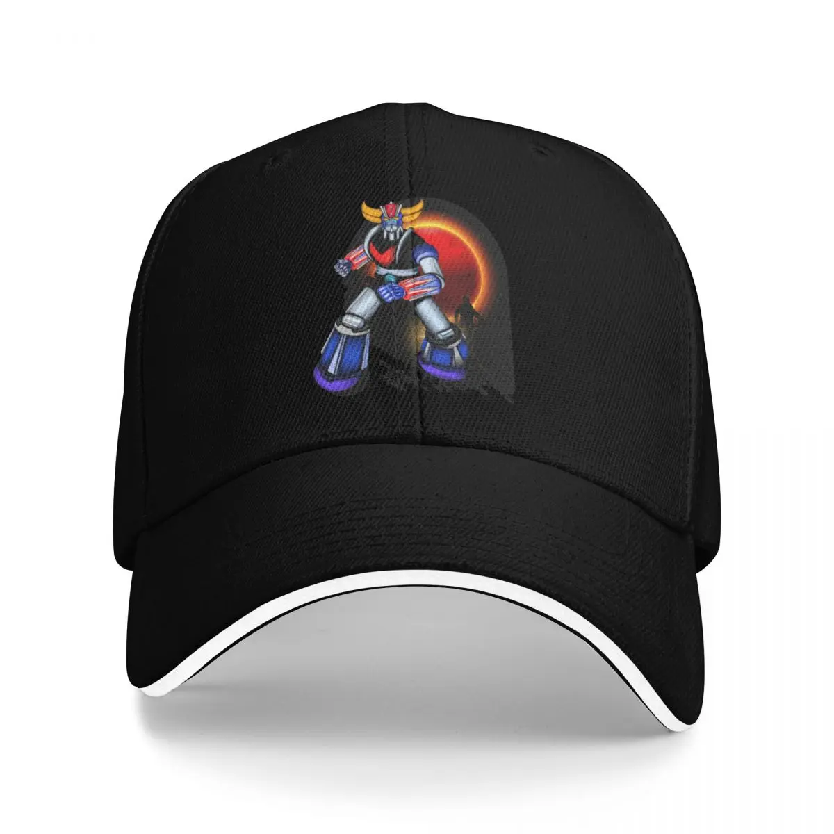 

GOLDORAK RED MOON Baseball Cap Hat men custom caps sun caps tea Hat For Men Women's