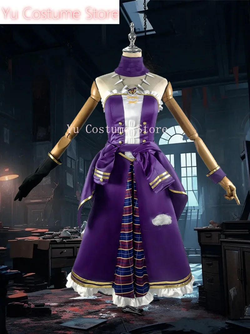 Yu Costume Identity V Patricia Dorival Conjurer Cosplay Costume Cos Game Anime Party Uniform Hallowen Play Role Clothes Clothing