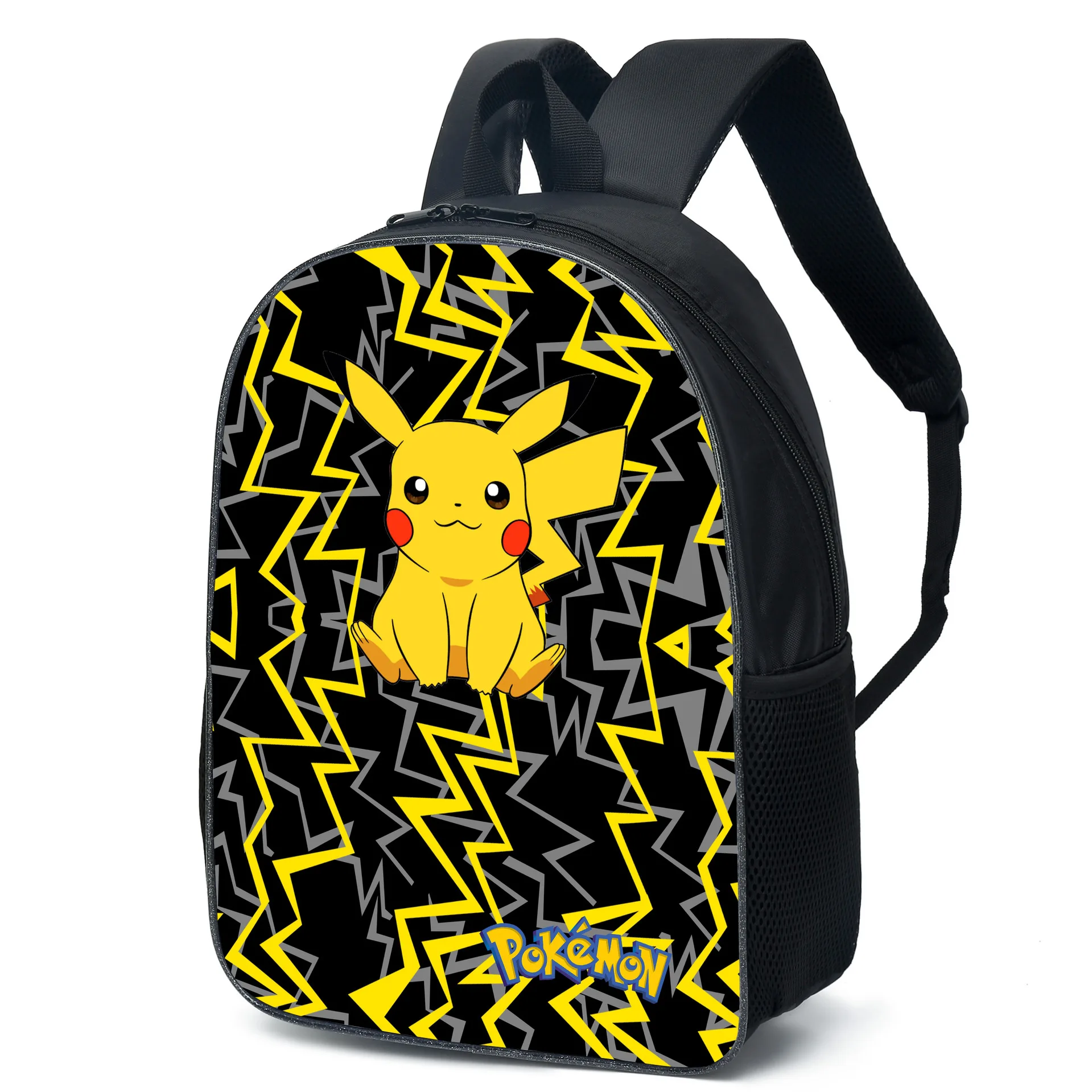 MINISO Kawaii Pokemon Backpack Pikachu Student School Bag Pencil Case Children\'s Gifts Cartoon Sports Backpack SchoolBag Mochila