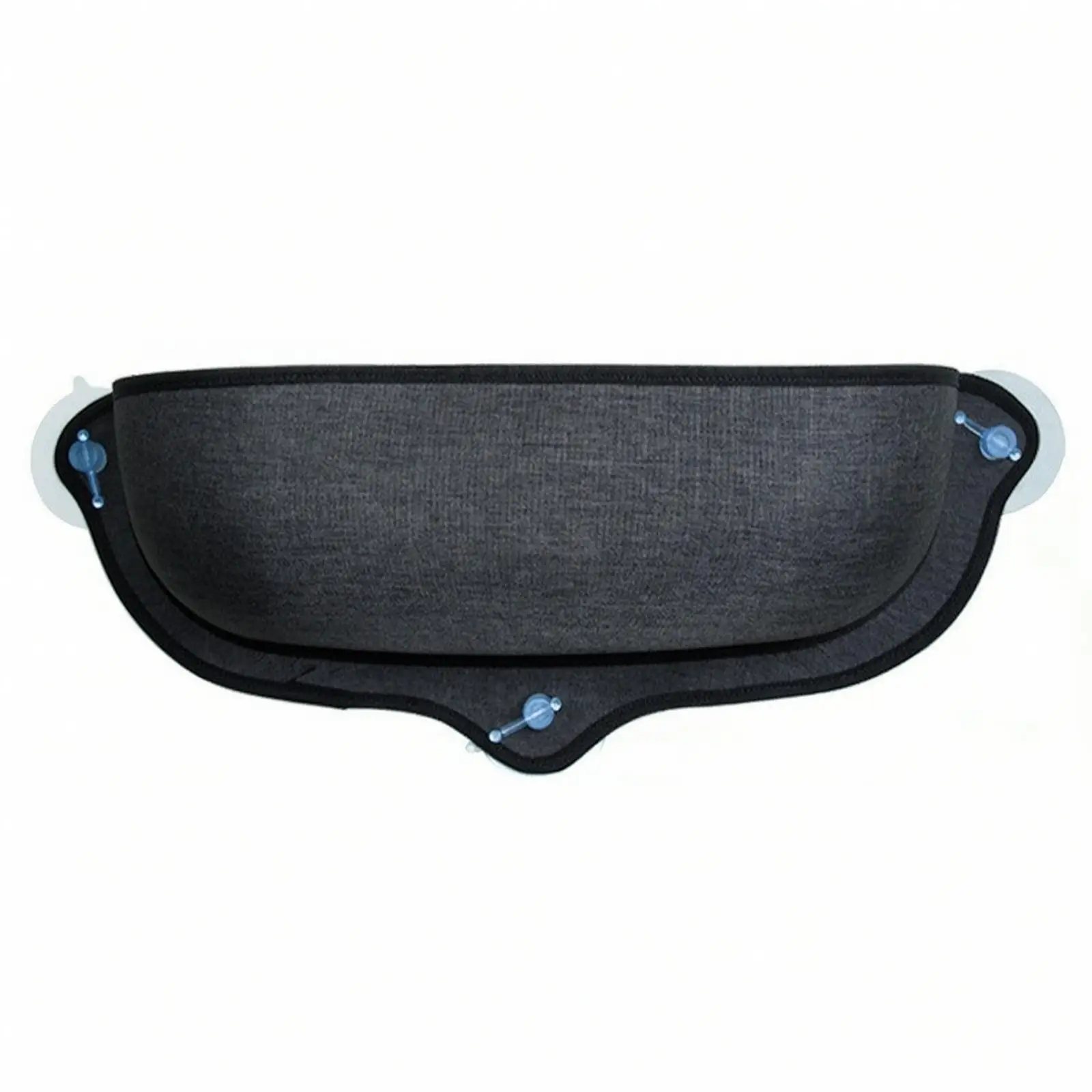 Cat Window Perch Hammock with Suction Cups Four Season Fabric Cat Bed for Sunbathing Resting Indoor Cats
