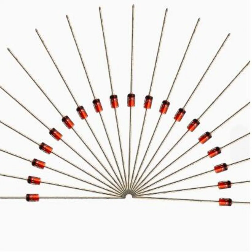 250 Stück 1 W Zenerdiode DO-41 3V3 3V9 4V7 5V1 10 V 12 V 15 V 18 V 20 V 22 V 27 V 30 V 33 V 39 V 43 V 47 V 75 V 1N4732A 1N4742A 1N4752A – Detail 3