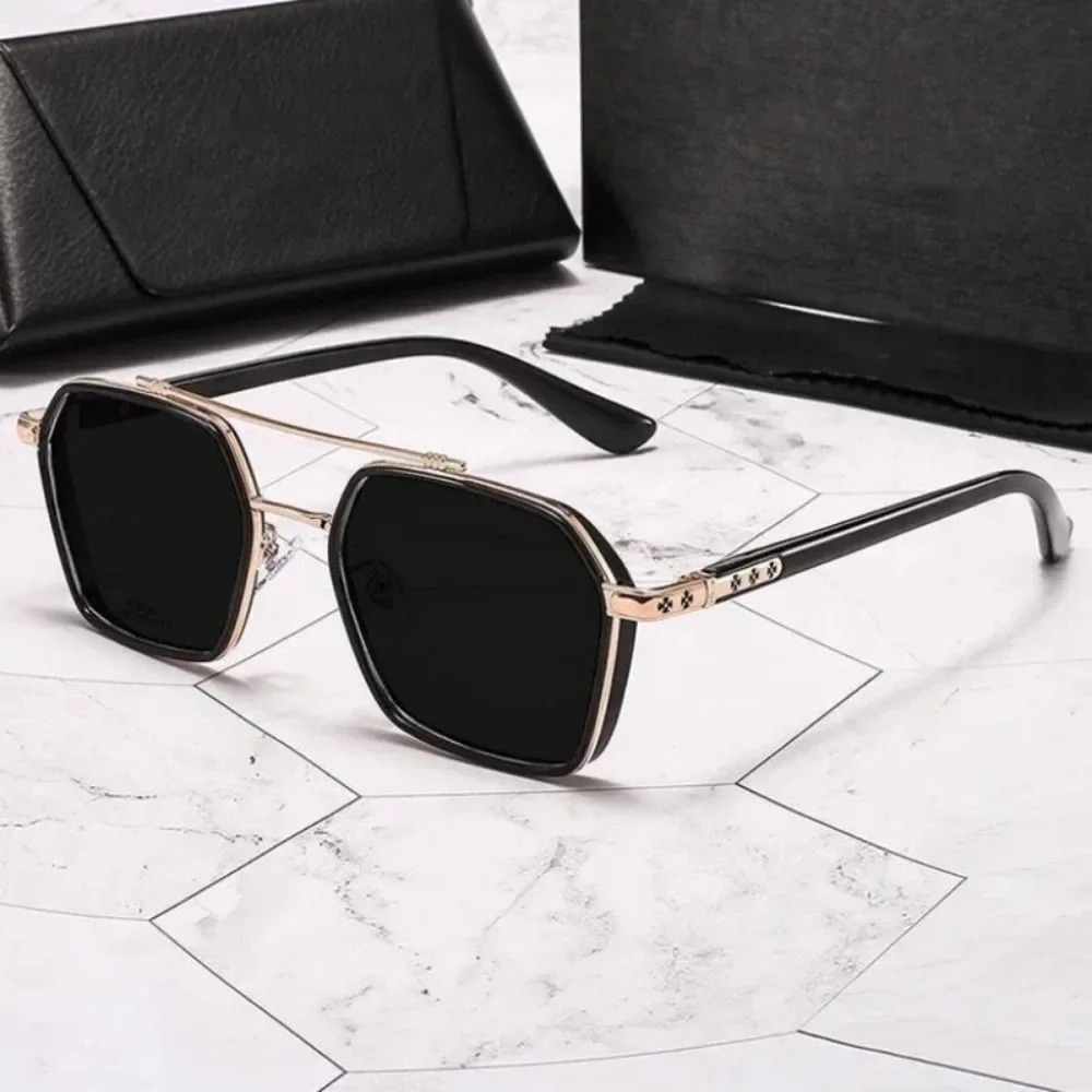 

Pro Polarized Fishing Sunglasses - Retro Metal Frame Driving & Outdoor UV400 Protection, Unisex Lightweight Sport Eyewear