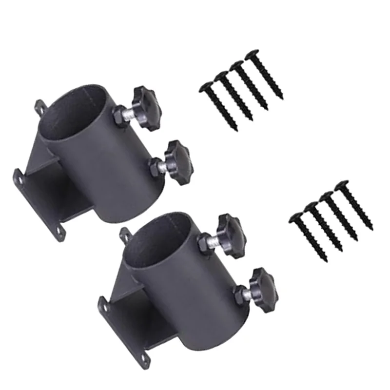 حامل مظلة سطح السفينة مكون من قطعتين لحامل مظلة الفناء لحديقة درابزين سطح الشاطئ #3