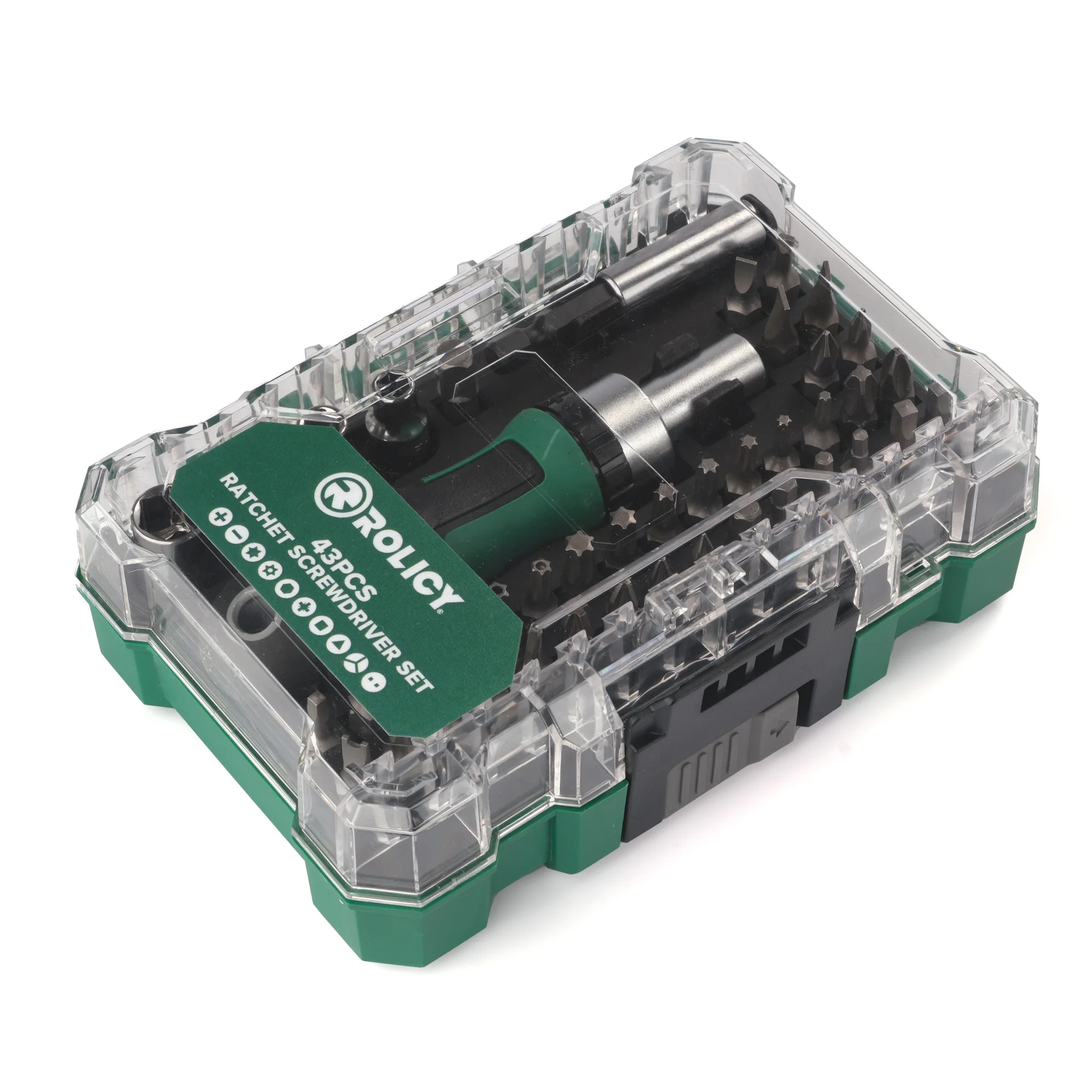 hit-productfactory-hot-sale-43-piece-ratchet-screwdriver-bits-set-with-portable-sockets-and-storage-case-household-repair-tool