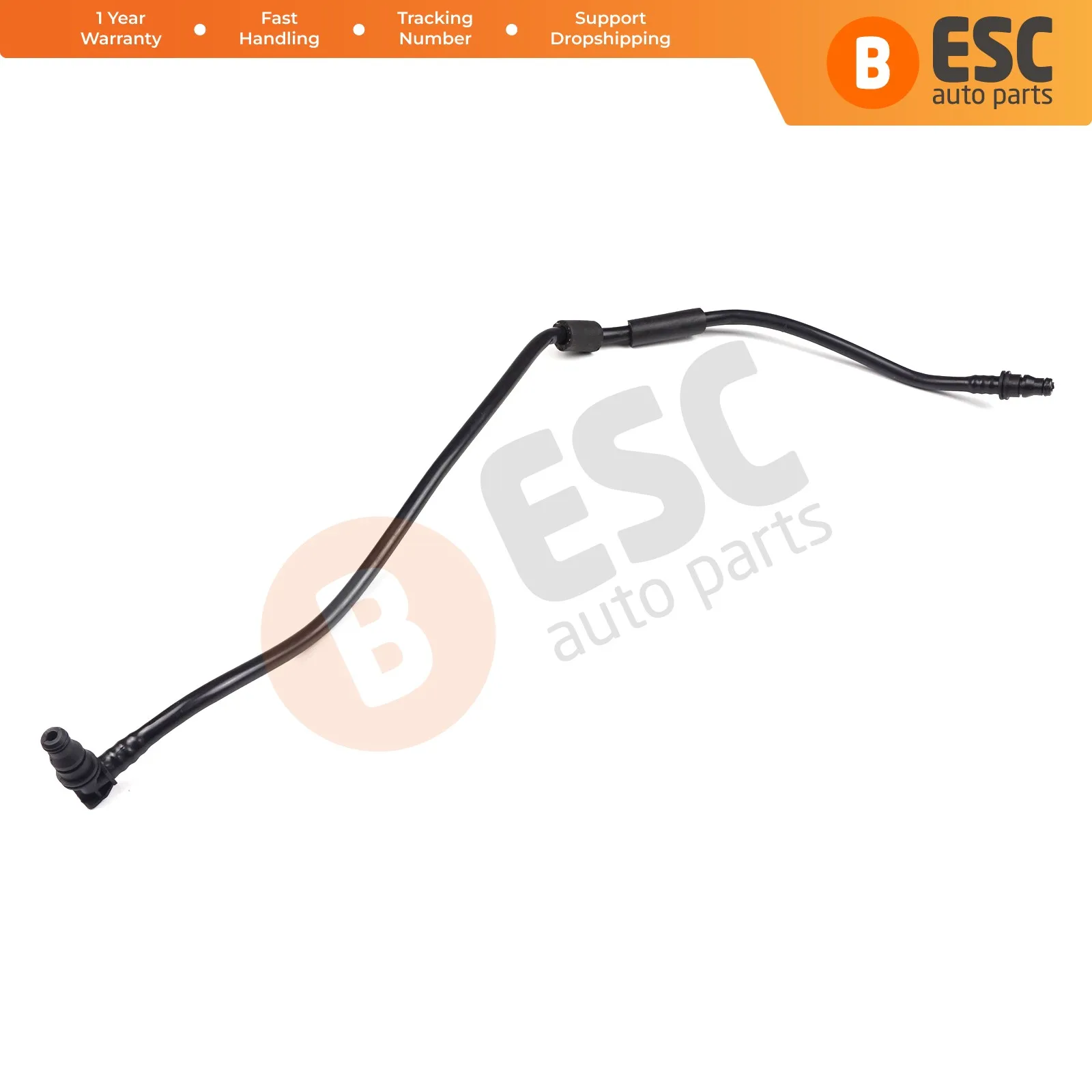 EHC663 Engine Coolant Overflow Hose Vent Tube Breather Pipe 2115011625 for Mercedes W211 E63 AMG C219 CLS63 AMG M156 6.2L Engine