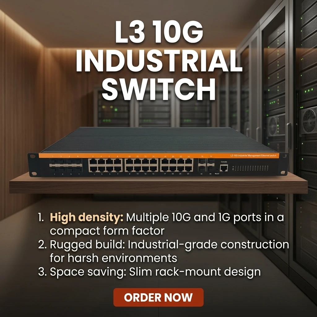 레이어 3 관리형 산업용 스위치, 4개의 10G SFP - Layer 3 Switch 24 Port Sfp 리뷰 및 가격