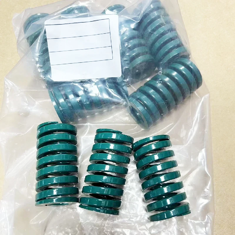 Creamily 1PCS Mold Spring 20x10xL Spiral Stamping Compression Die Spring OD=20mm ID=10mm L=20-200mm Yellow/Blue/Red/Green/Brown