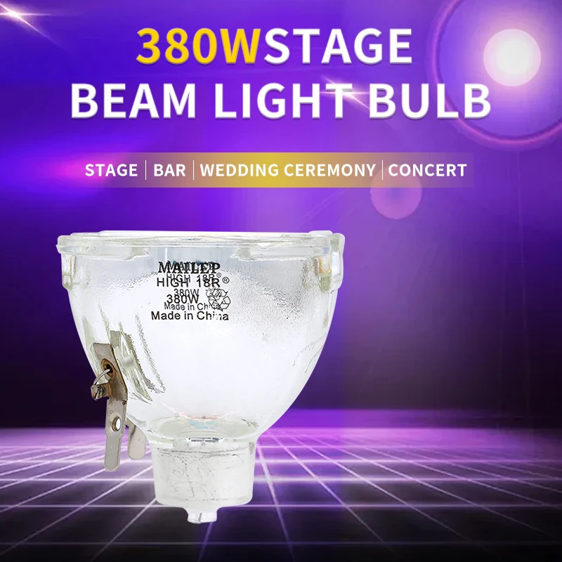 18R 380W LAMP MAILEPU Beam Lamp 18R Beam Metal Halide Lamp MSD Platinum 18R Lamp McLepu Original