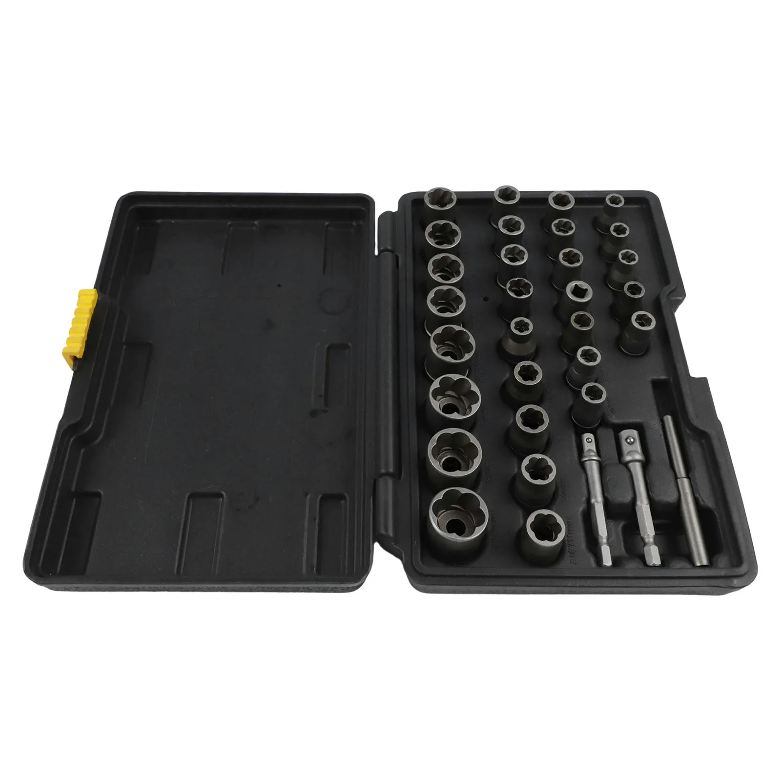 

Усовершенствованный набор инструментов для извлечения поврежденных гаек, 32 предмета, включая различные адаптируемые инструменты для эффективной работы с болтами