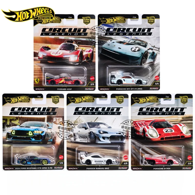 

Hot Wheels Track Legend Ferrari 499 Porsche Iron Sole Rubber Tire Diecast Vehicle 1/64 Alloy Car Model Car Collecting Toys Gifts
