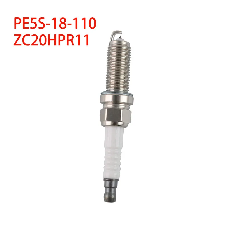 RZD Iridium Spark Plug PE5S-18-110 for Mazda M3 M6 CX-3 CX-5 PE5S18110 Ignition Plugs 94124 IXEH22TT ZC20HPR11 PE5S18110