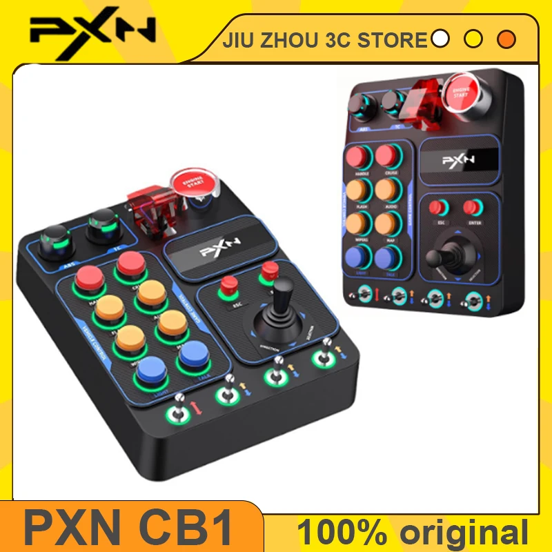 

PXN CB1 Racing Simulator Central Control Box Multifunctional Key Control Box EURO Truck Simulator Racing Game Accessories Custom