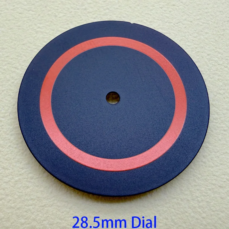 Customized NH35 Dial 28.5mm Rainbow pattern Watch Dial Fit for NH35 NH36 7S26 Movement Watch Surface Nh35 DIY Dial