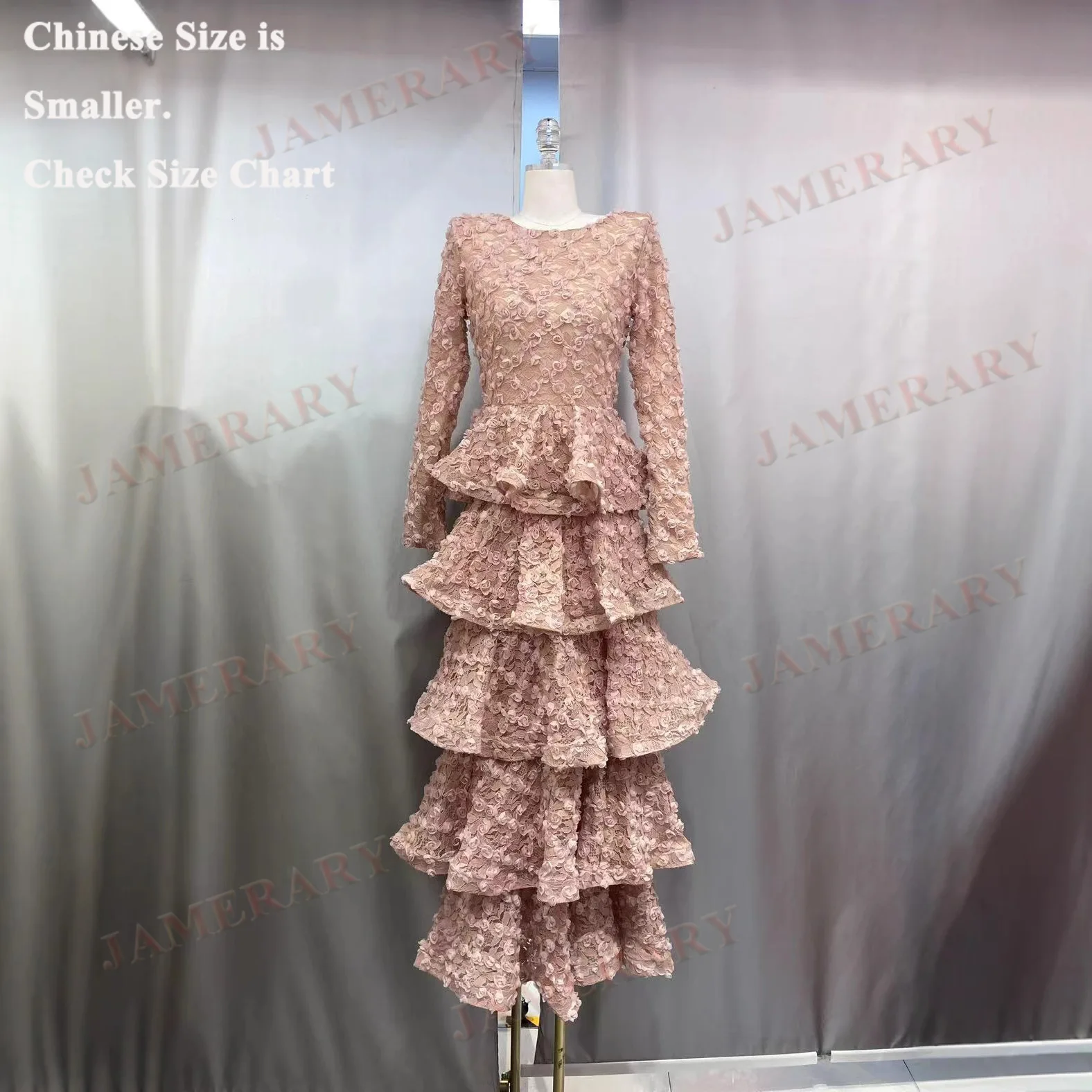 Abiti da sera lunghi da sera formale di lusso estivo Abiti da donna con maniche autunnali per feste da ballo Maxi abito da donna Designer di marca di qualità fiore 3D