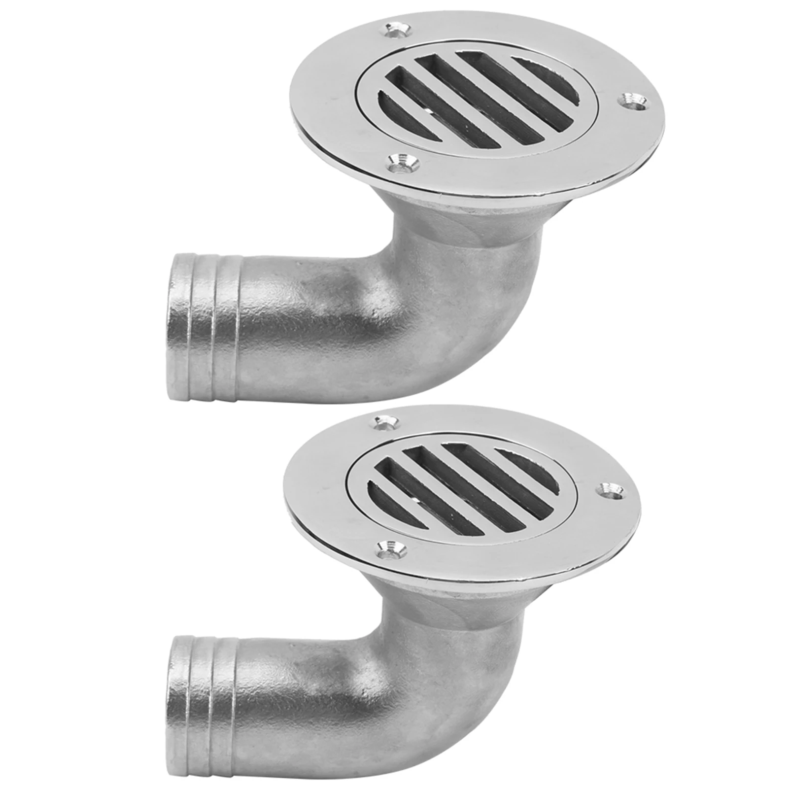 استنزاف أرضية القارب 316 الفولاذ المقاوم للصدأ البحرية 90 درجة سطح القارب استنزاف المياه البحرية 90 درجة قارب الطابق استنزاف