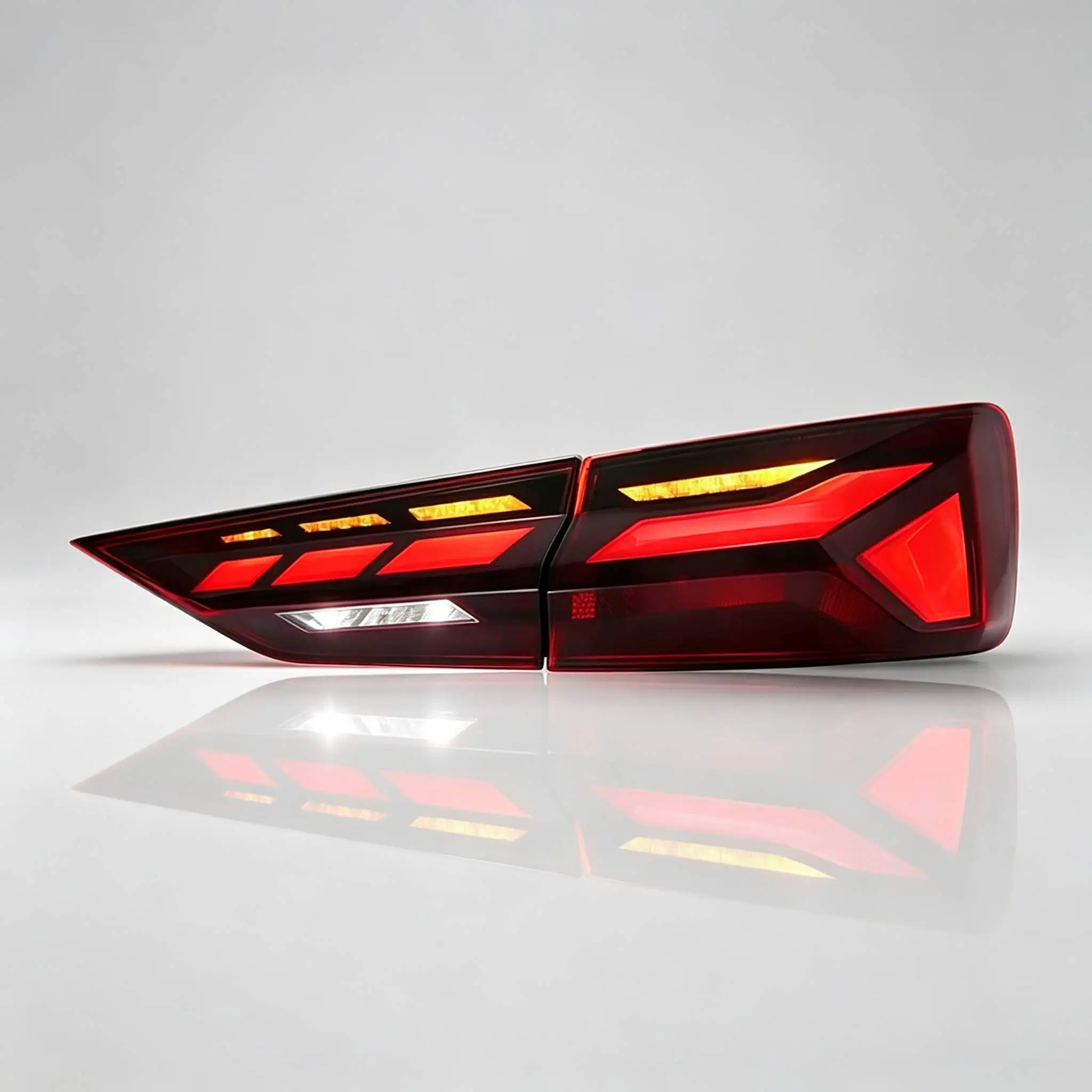 For Audi A3 taillight assembly modification new LED taillight flow turn signal brake light plug and play automotive parts