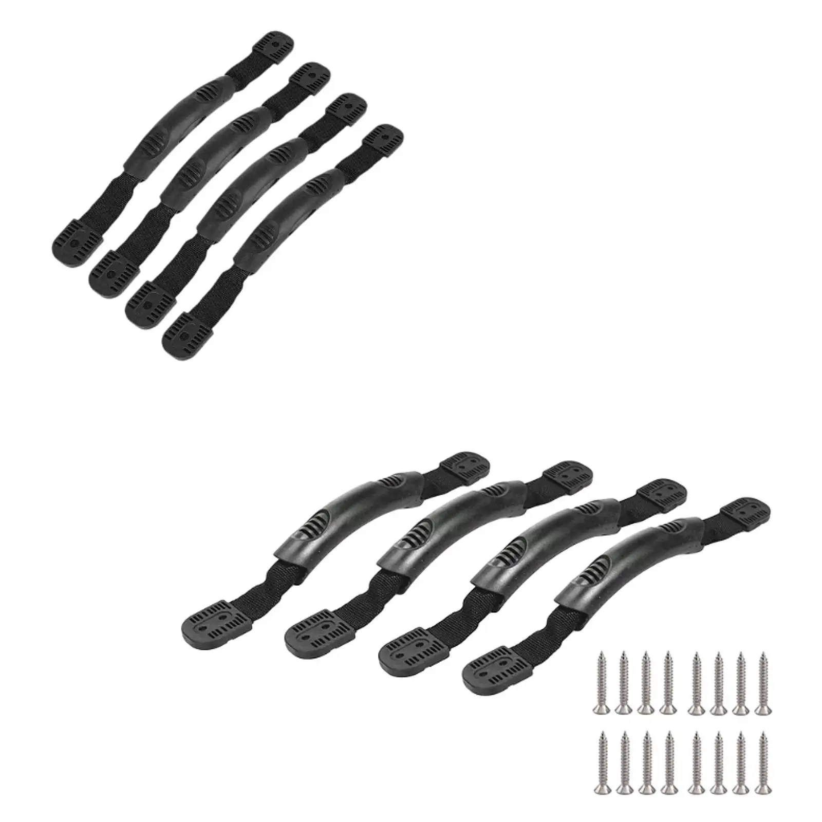 

4-х шт., ручки для переноски каяка, боковое крепление премиум-класса, практичная, удобная установка, замена для каяков, лодок, каноэ