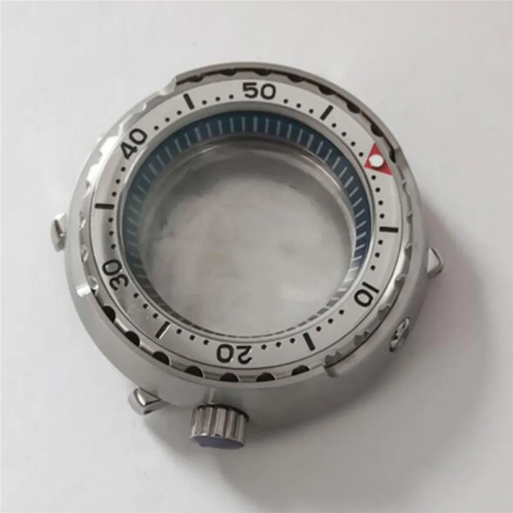 Ceramic Bezel Stainless Steel Watch Case Sapphire Glass for NH35 NH36 Movement NH35 Case 45mm Watch Accessories