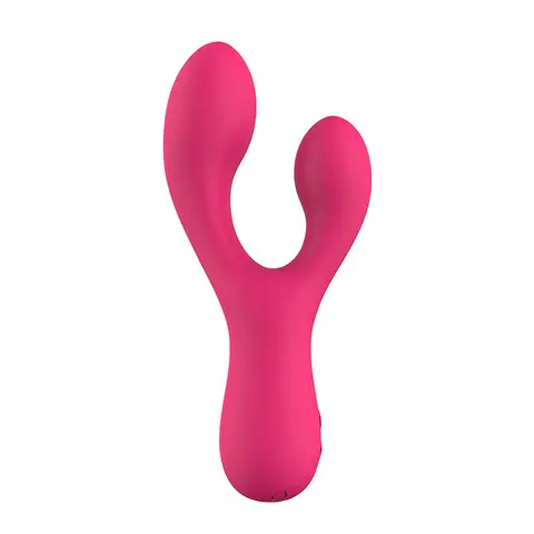 APP remote control female vibrator 2-in-1 female sex toy USB rechargeable G-spot clitoral stimulation orgasmic anal plug